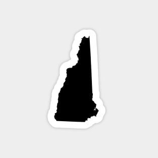 New Hampshire Black Sticker